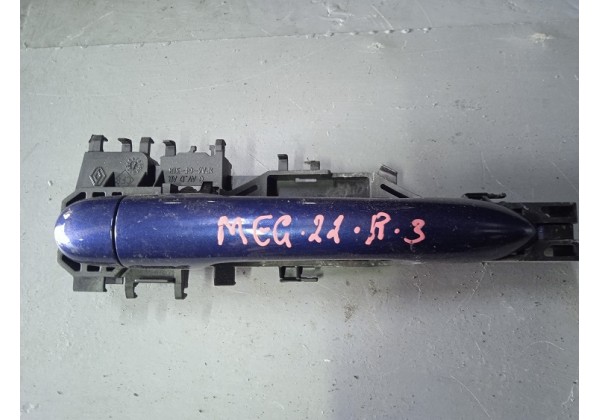 Ручка дверки задня права,зовнішня Renault Megane II, 8200028463
